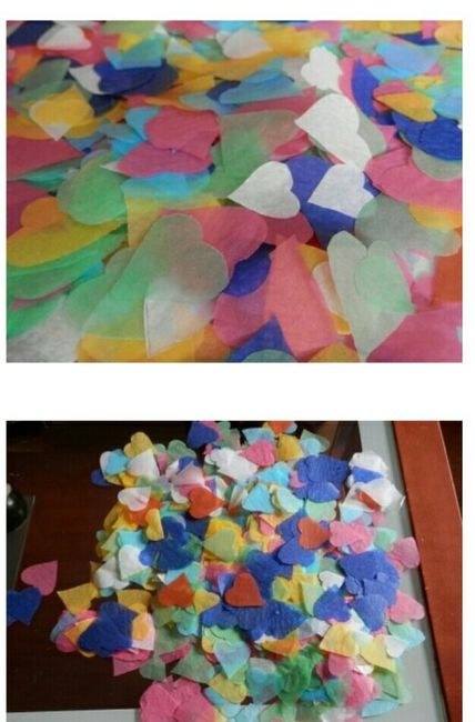 Confeti de corazon - 1