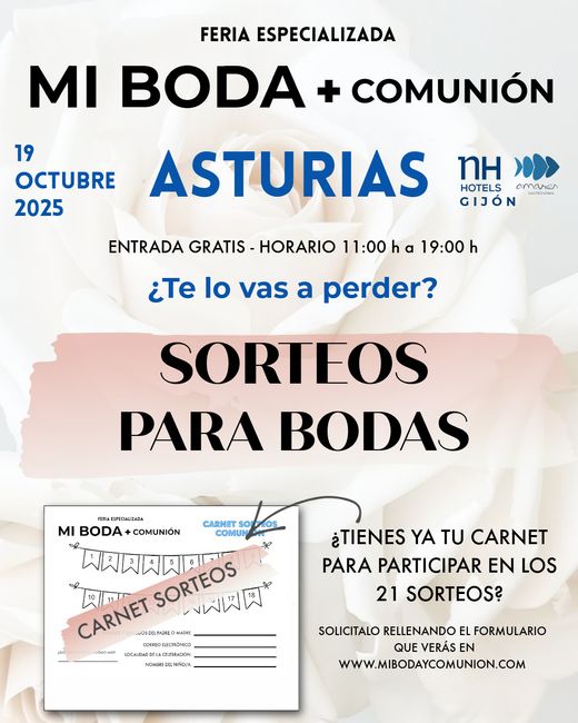 Ferias de bodas en Asturias 2025 y 2026 2
