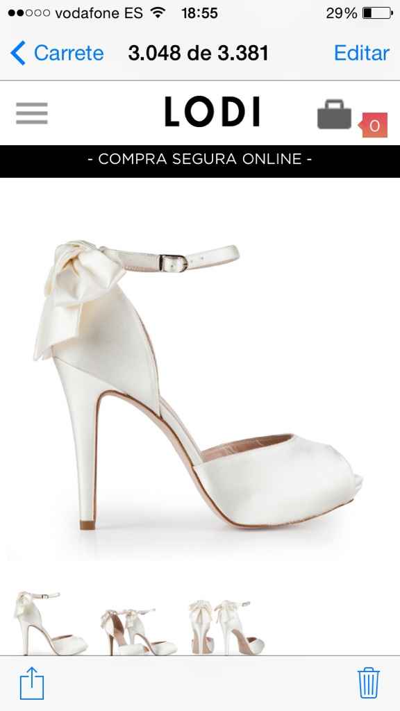 Los zapatos de todas las novias! - 1