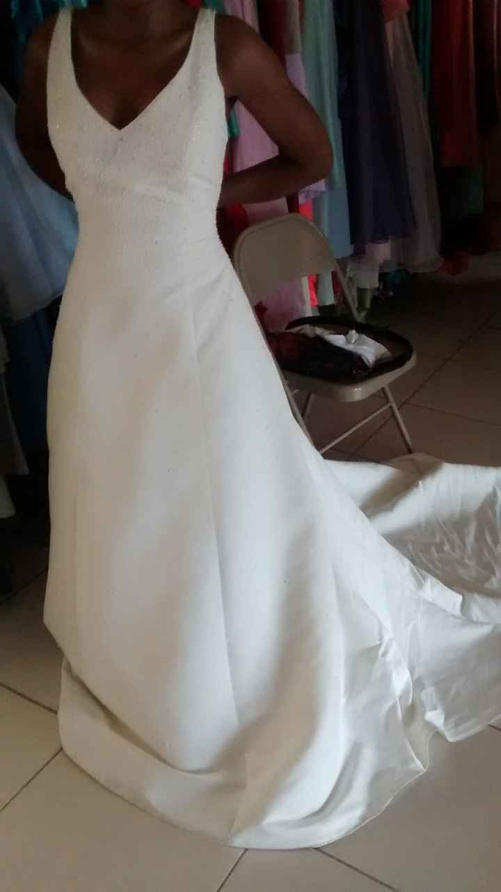 Mi primera vez con un vestido de novia