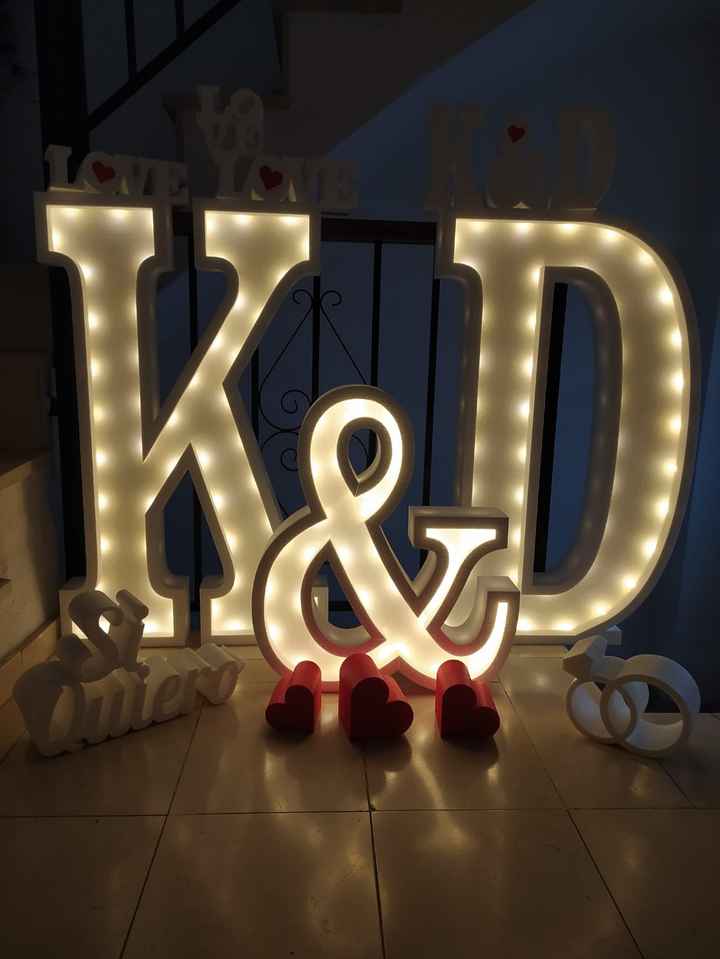 Letras decoración - 1