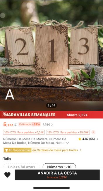 Números de mesa 2