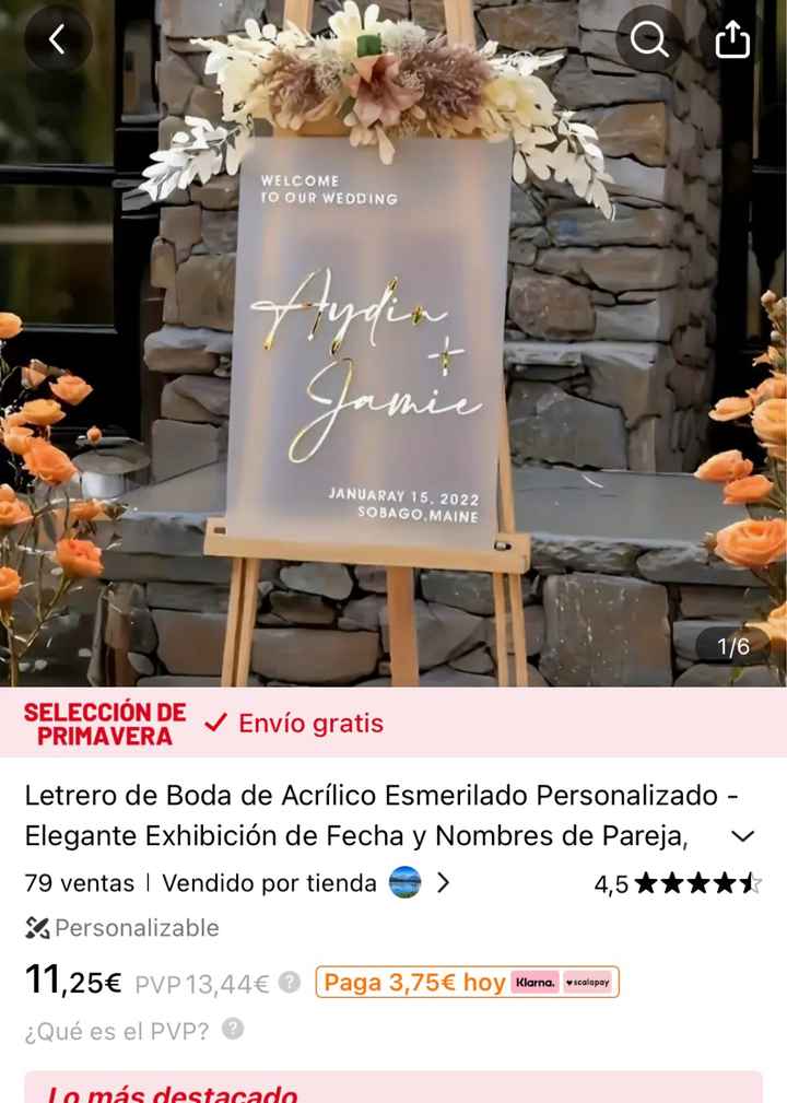 Cartel de bienvenida? - 1