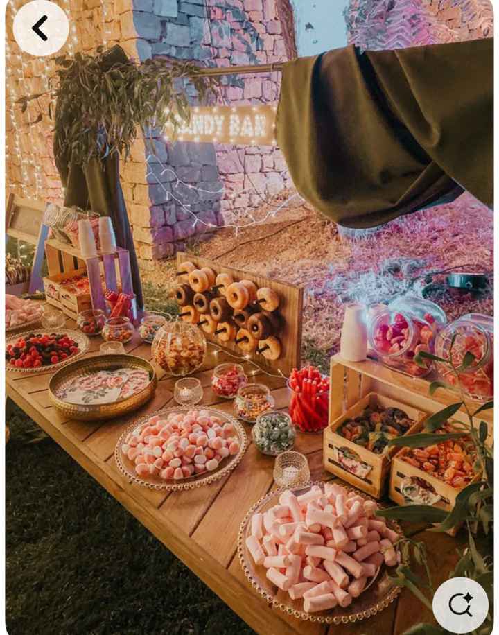 Glitter bar y Candy bar caseros - 5