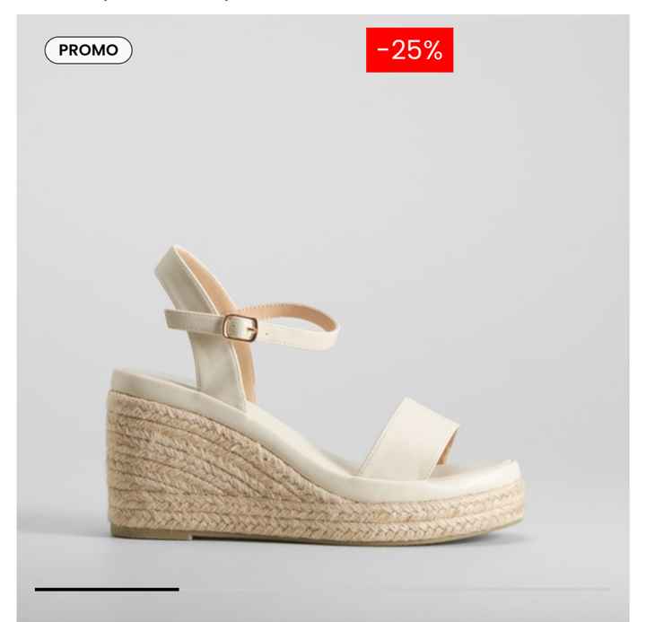 Sandalias preciosas tipo cuña - 1