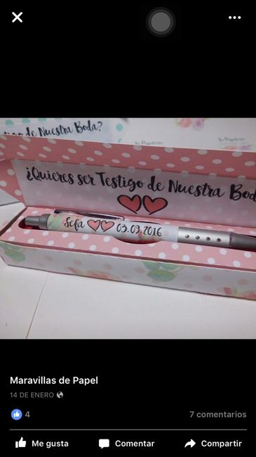 Boligrafo testigos - 1