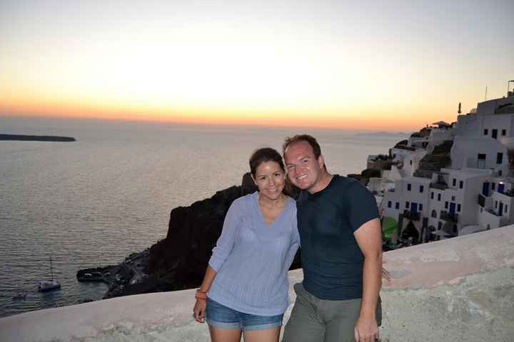 En Oía, Santorini