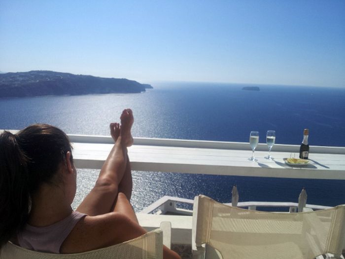Relax en Santorini