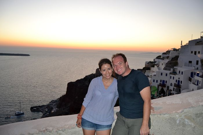 En Oía, Santorini