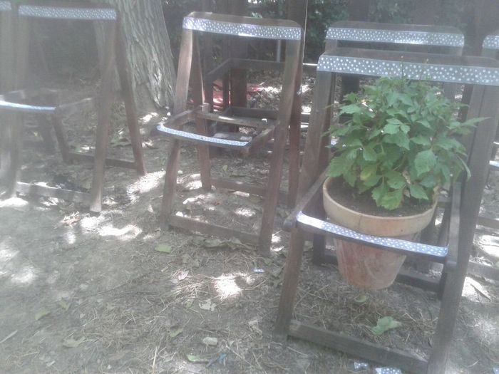 Silla macetero