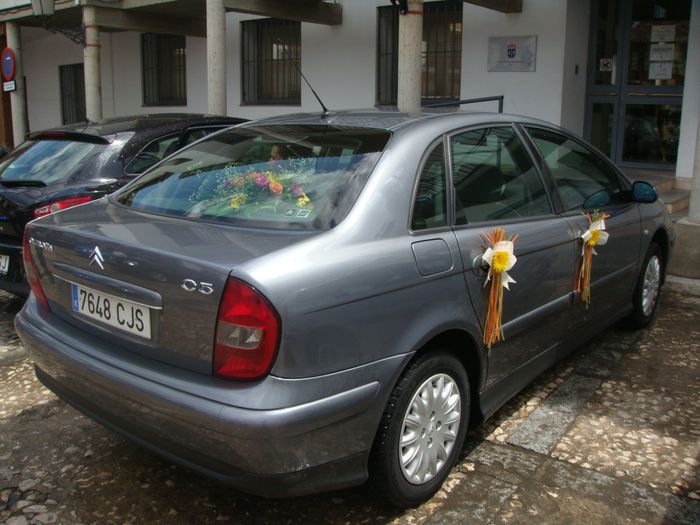 decoracion coche novia