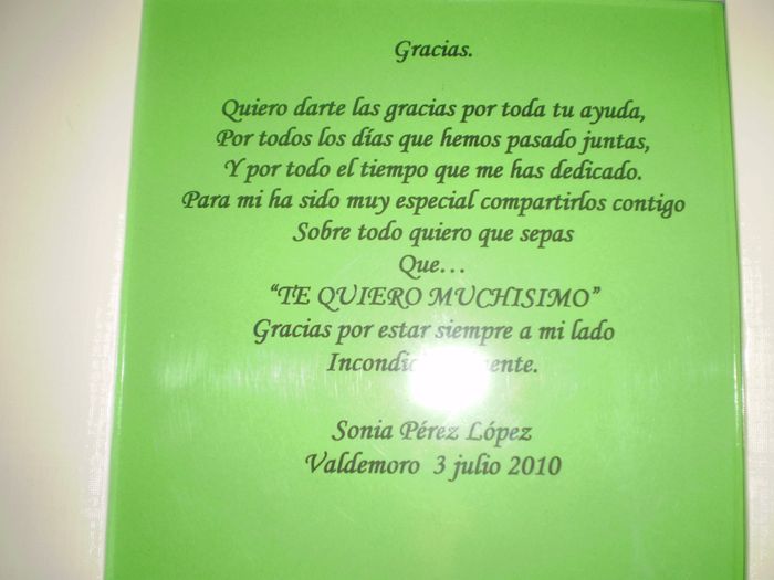 regalo especial