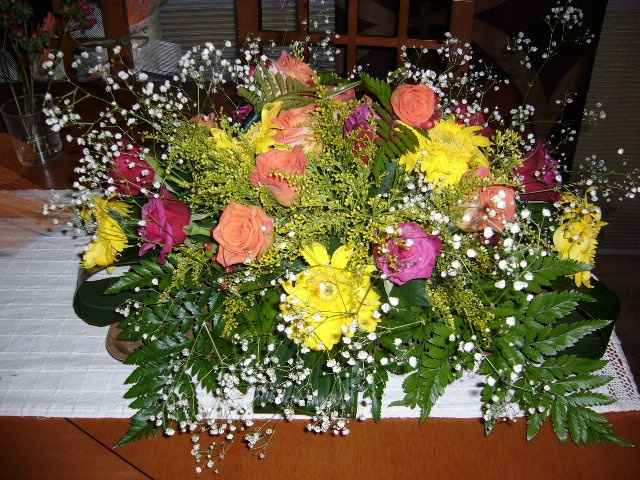 bandeja de flores cohe