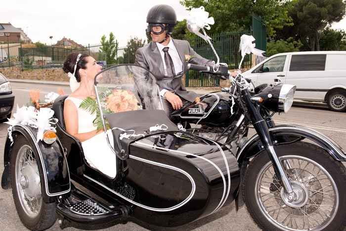 sorpresa en moto