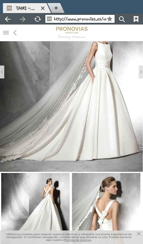 Modelo tami pronovias 2016 - 1