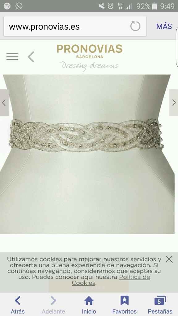 Ayuda cinturon!! vestido clasico y complementos en plata vieja - 1