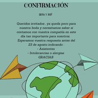 Confirmación de asistencia - 1