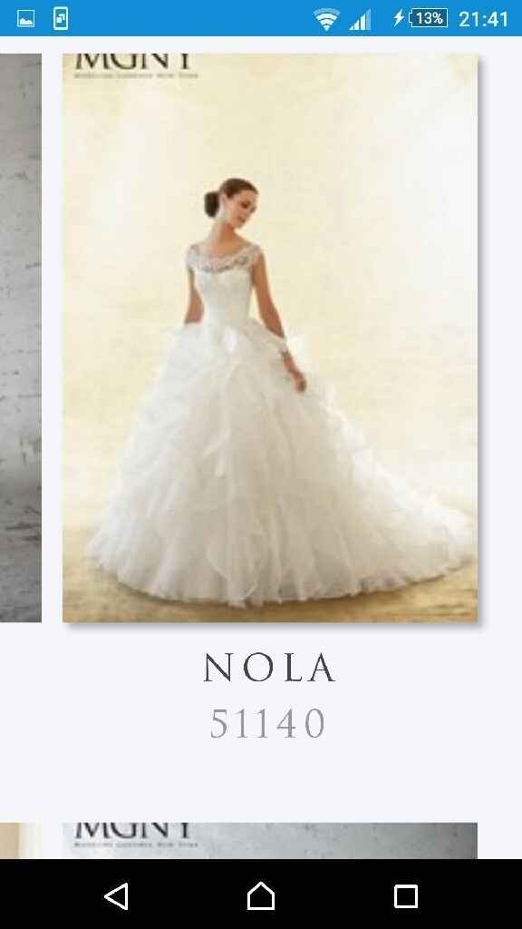 Vestido de novia madeline gardner - 1