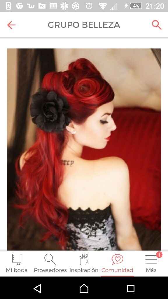 Novias con pelos de colores. ¿Te atreves? - 1