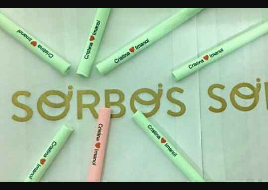 Pajitas comestibles y personalizadas - 2