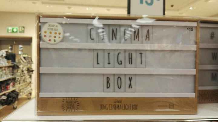  Caja de luces candy bar - 1