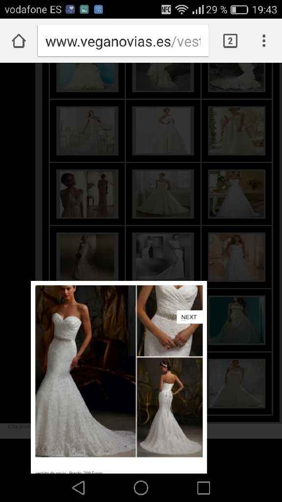 Vestidos de novia desde 450€ a 800€ - 1