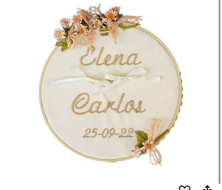 Cojín anillos o que? - 1