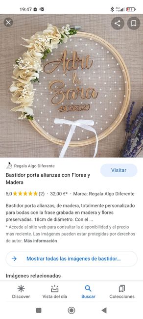 Que os parece este porta alianzas ??? 1