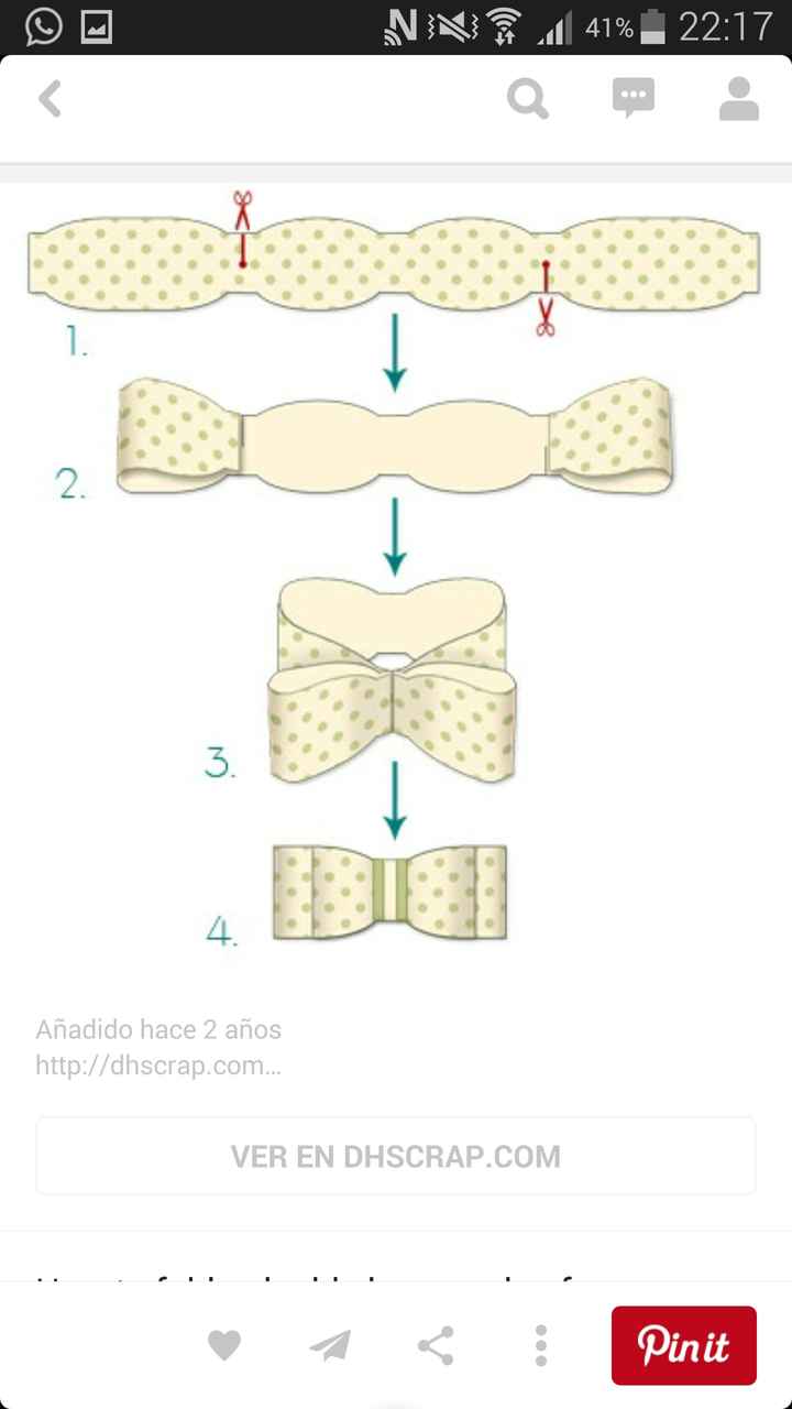 Como hacer corbatas para las botellas - 4