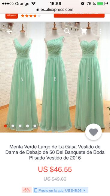 Damas de honor de verde! - 1