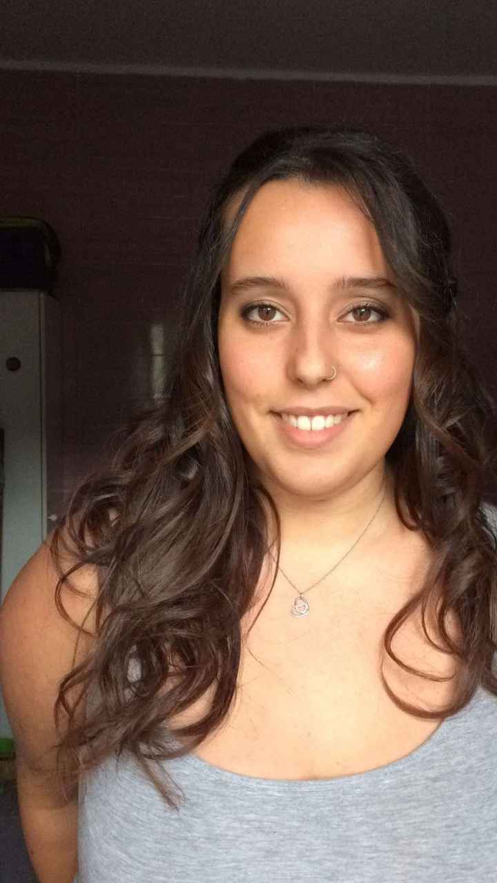 Última prueba de maquillaje ( mi fav también)