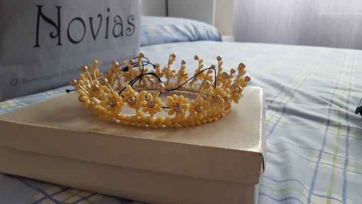 Tocado de mi abuela restaurado 😍😍 - 4