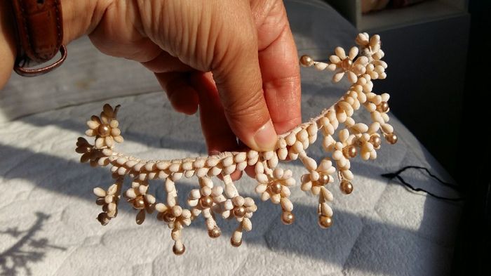 Tocado de mi abuela restaurado 😍😍 - 3
