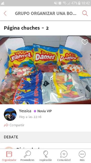 Chuches para candy bar - 3