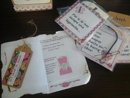 kit dama de honor _ pinzas de pelo