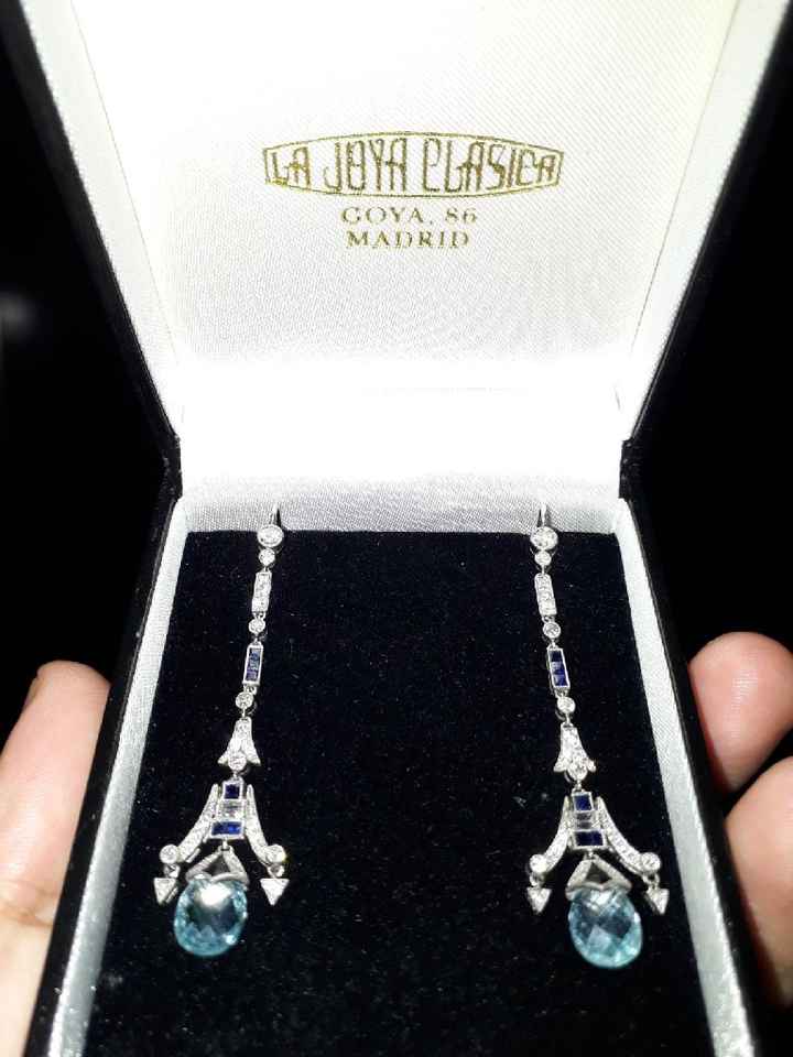 Pendientes de novia azules, ¿sí o no? - 1
