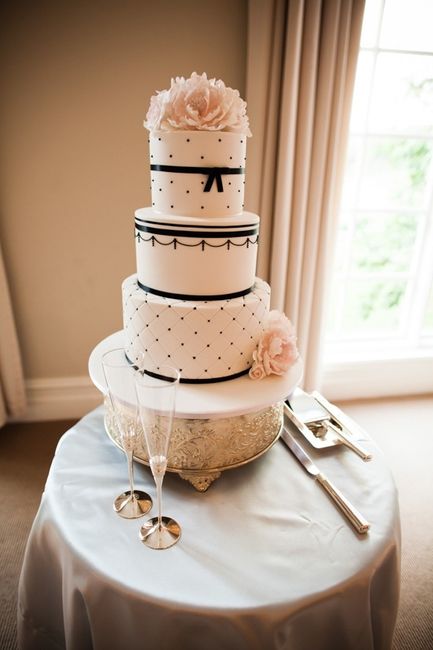 Pastel de boda fondant - 1