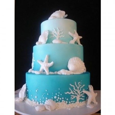 Pastel boda de playa