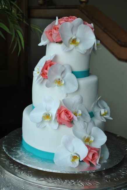 Pastel boda de playa