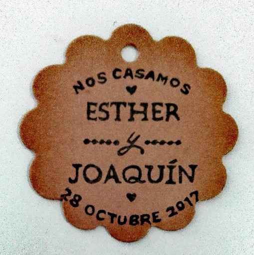 Etiqueta invitaciones