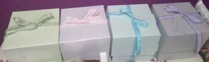 Cajas regalo presentación