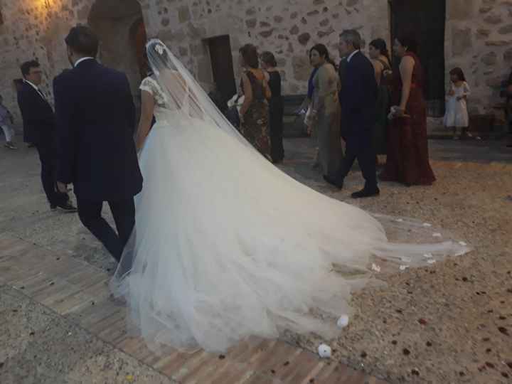  Vestido y como recogerse la cola. - 3