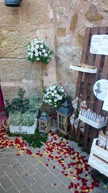 Decoración ceremonia