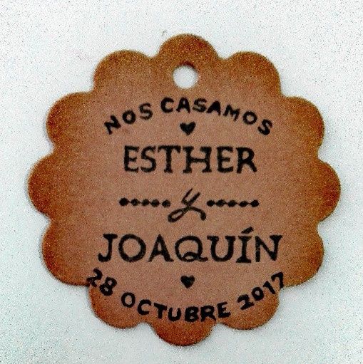 Etiqueta invitaciones