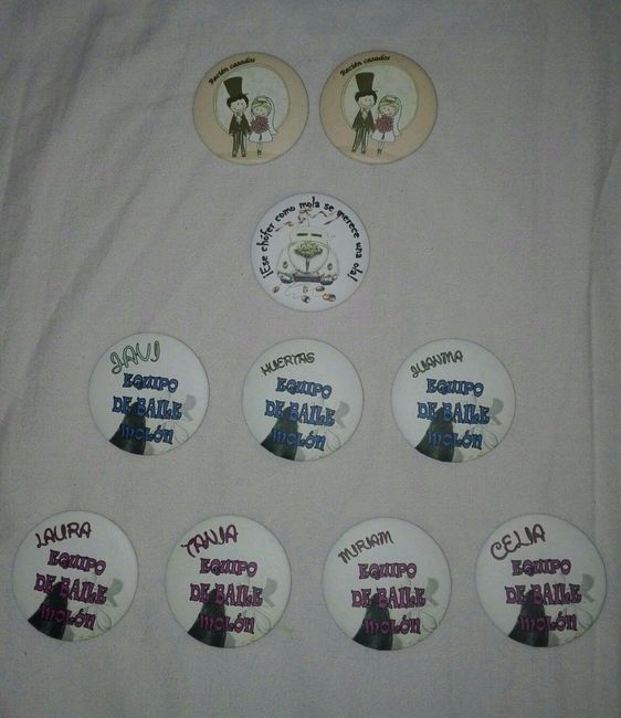 Chapas novios y amigos que bailaron con nosotros