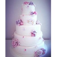 nuestro pastel de boda