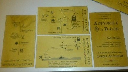 Dentro de la invitación