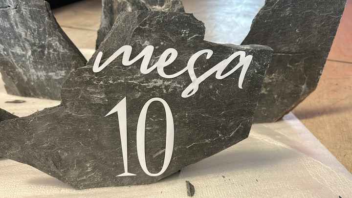 Números de mesa - 1