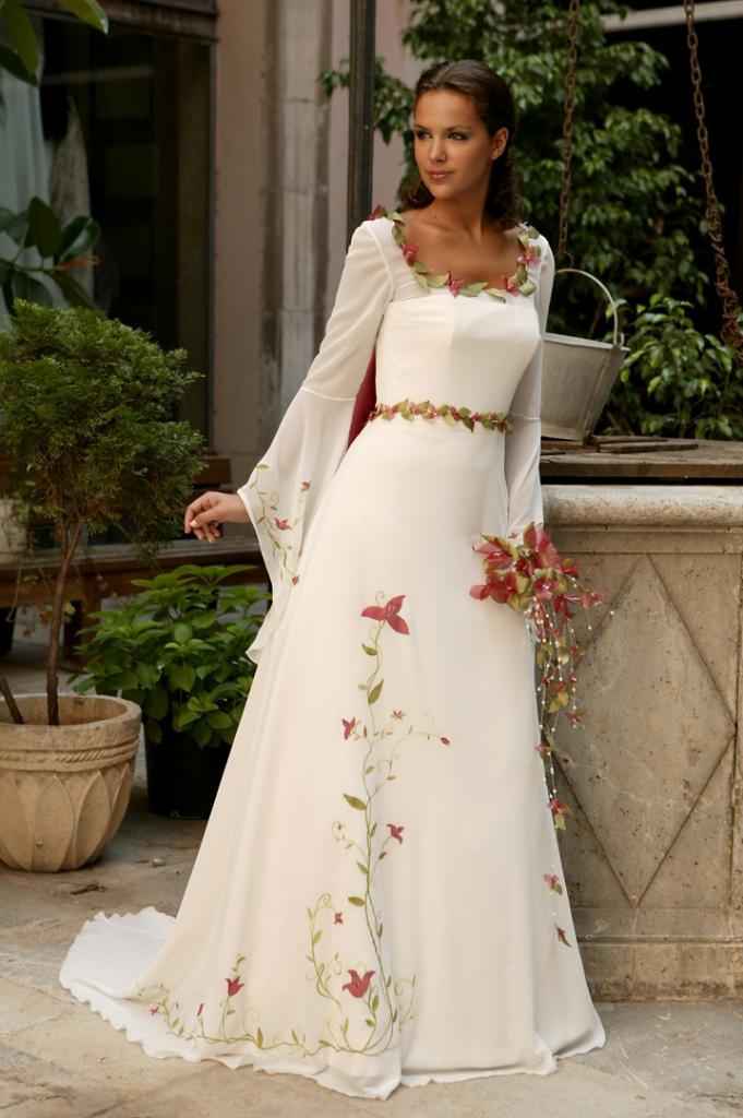 VESTIDO ESTILO MEDIEVAL