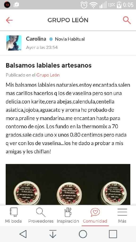 Balsamos labiales - 1